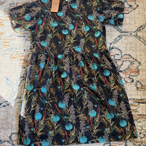 Karma East Mabel Dress – Thistle Print – NWT – Structured Cotton – Size M - Picture 2 of 7